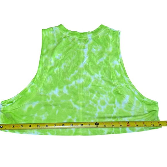lululemon all yours cropped cotton tank top *tie dye - Picture 5 of 7